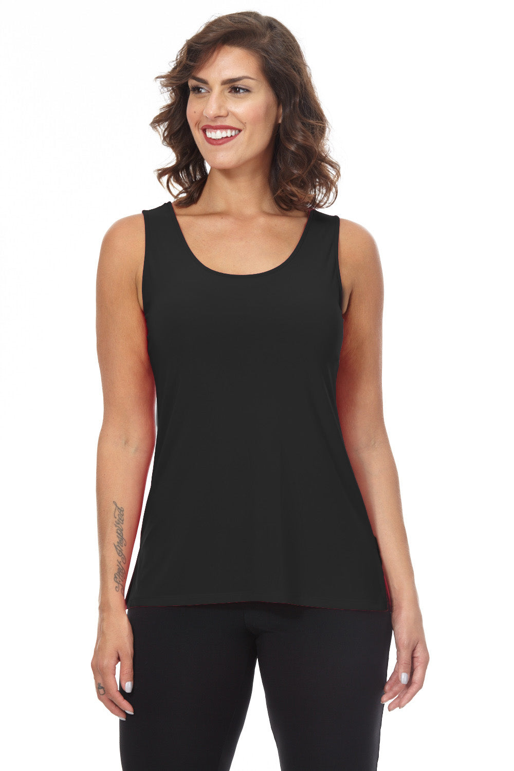Women's Reversible Tank Black Alisha D