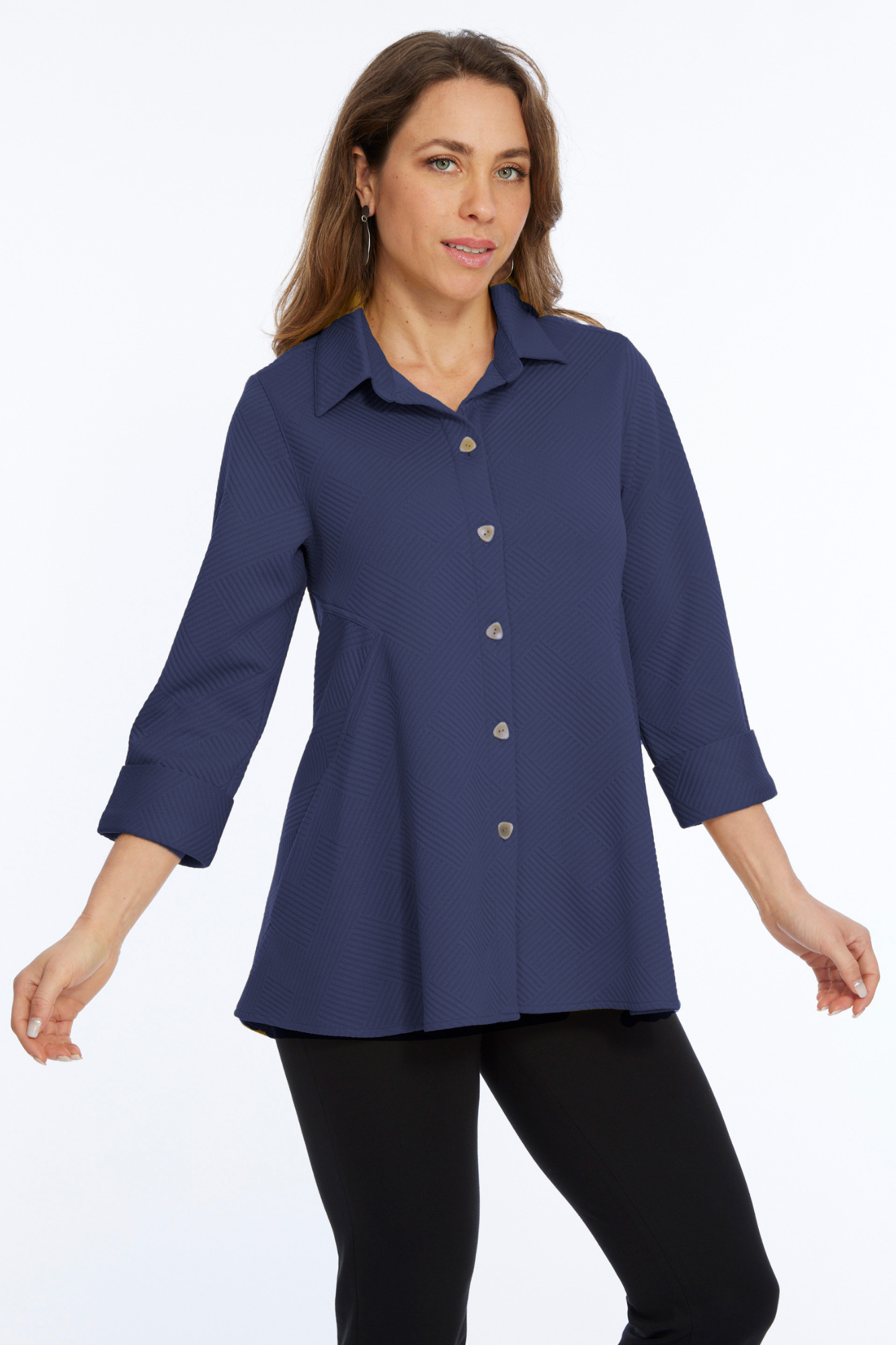 Women's navy top