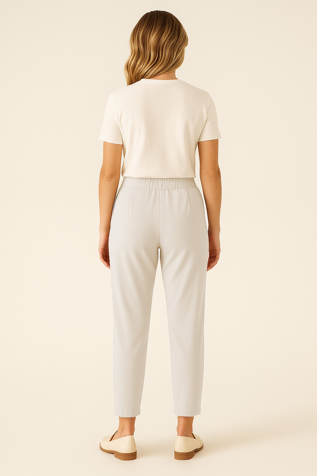 Buttery Soft Pull-On Tapered Pant for Women - Lounge Pant with Pockets - "York"