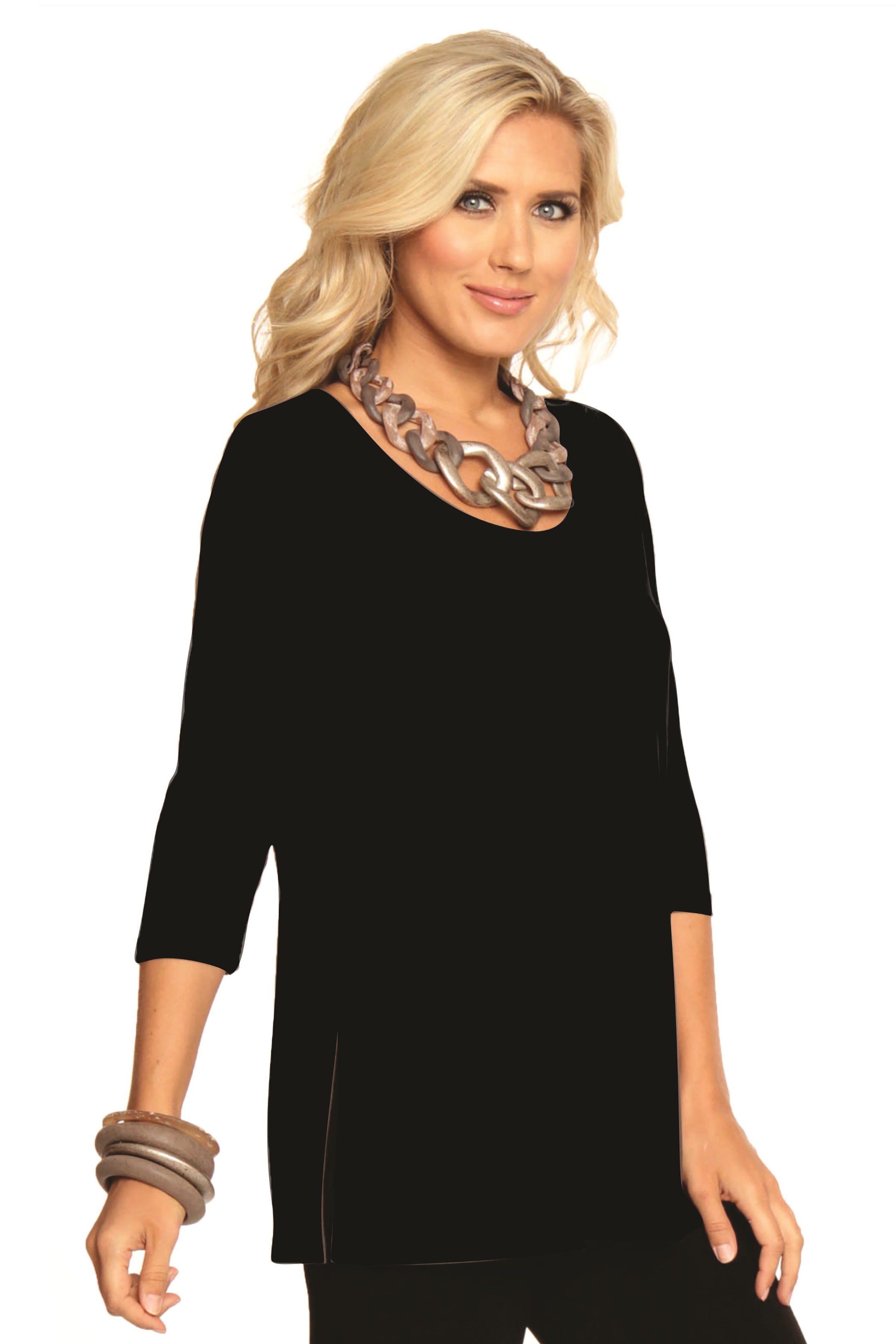 Destiny Black Tunic - Picture Perfect
