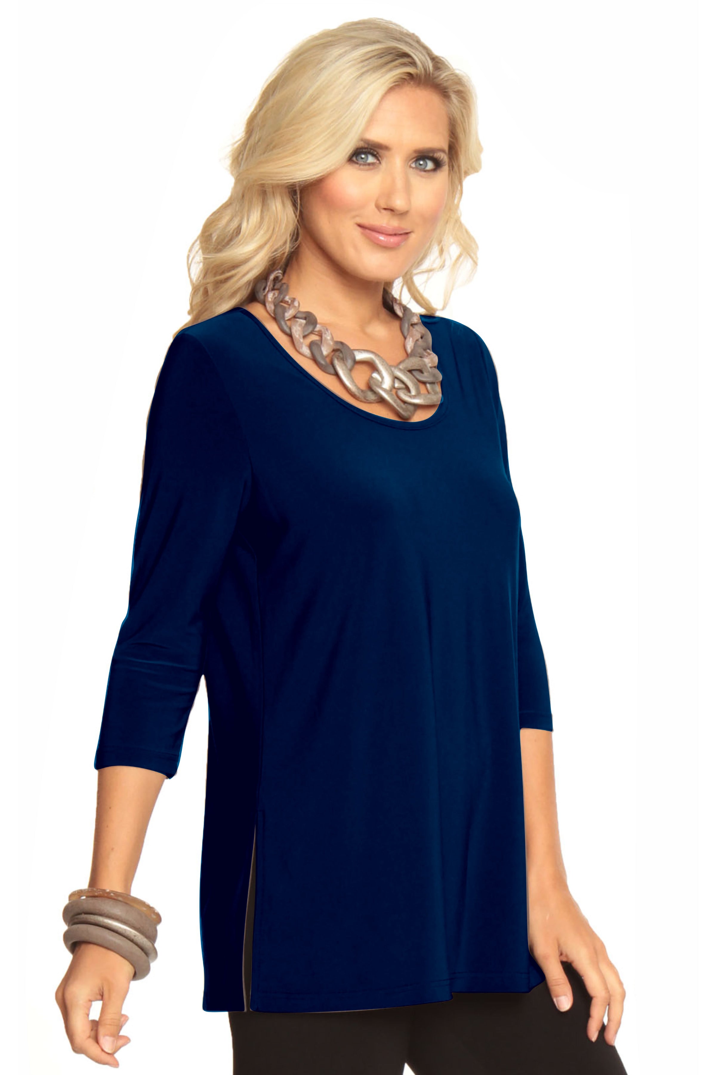 Destiny Navy Tunic - Picture Perfect