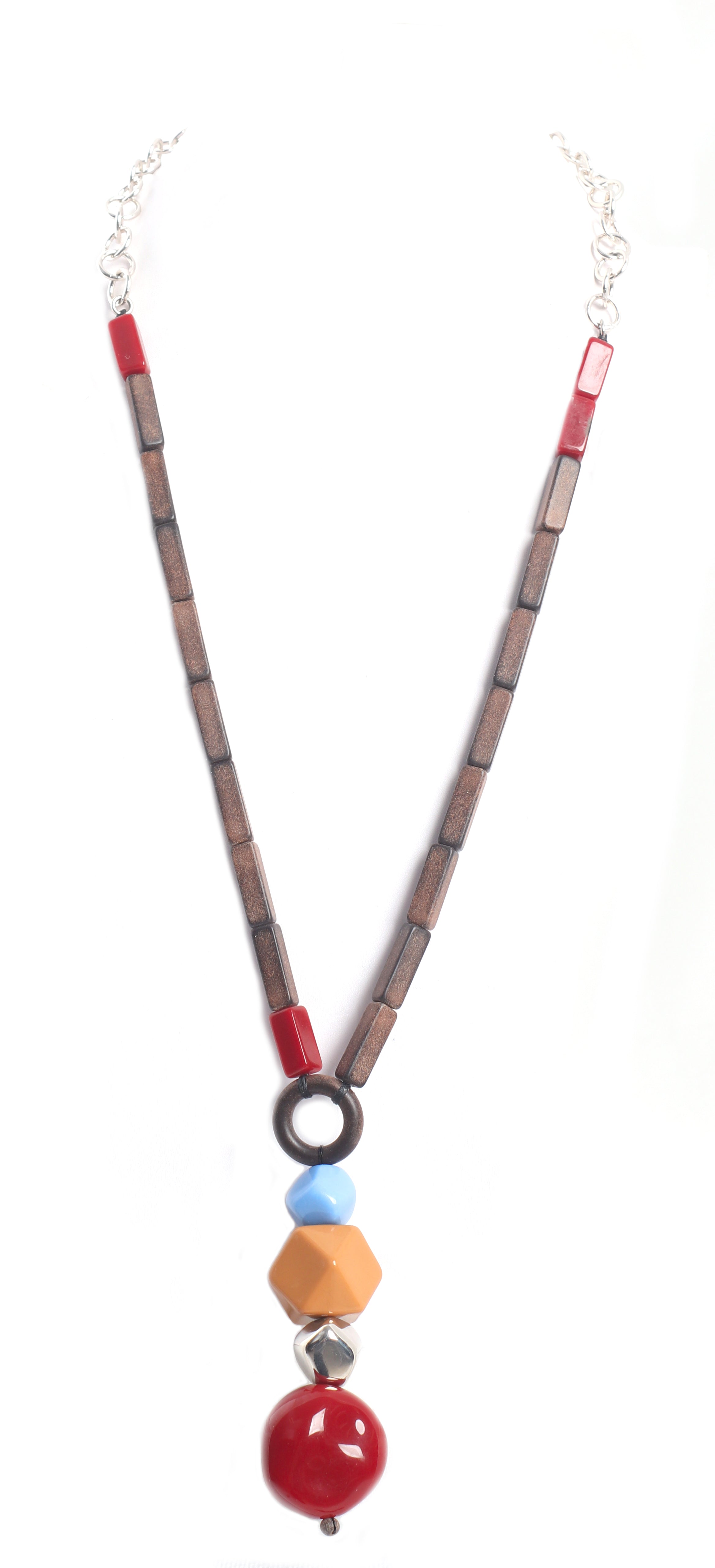 A Pendulum Magic Resin Acrylic Necklace