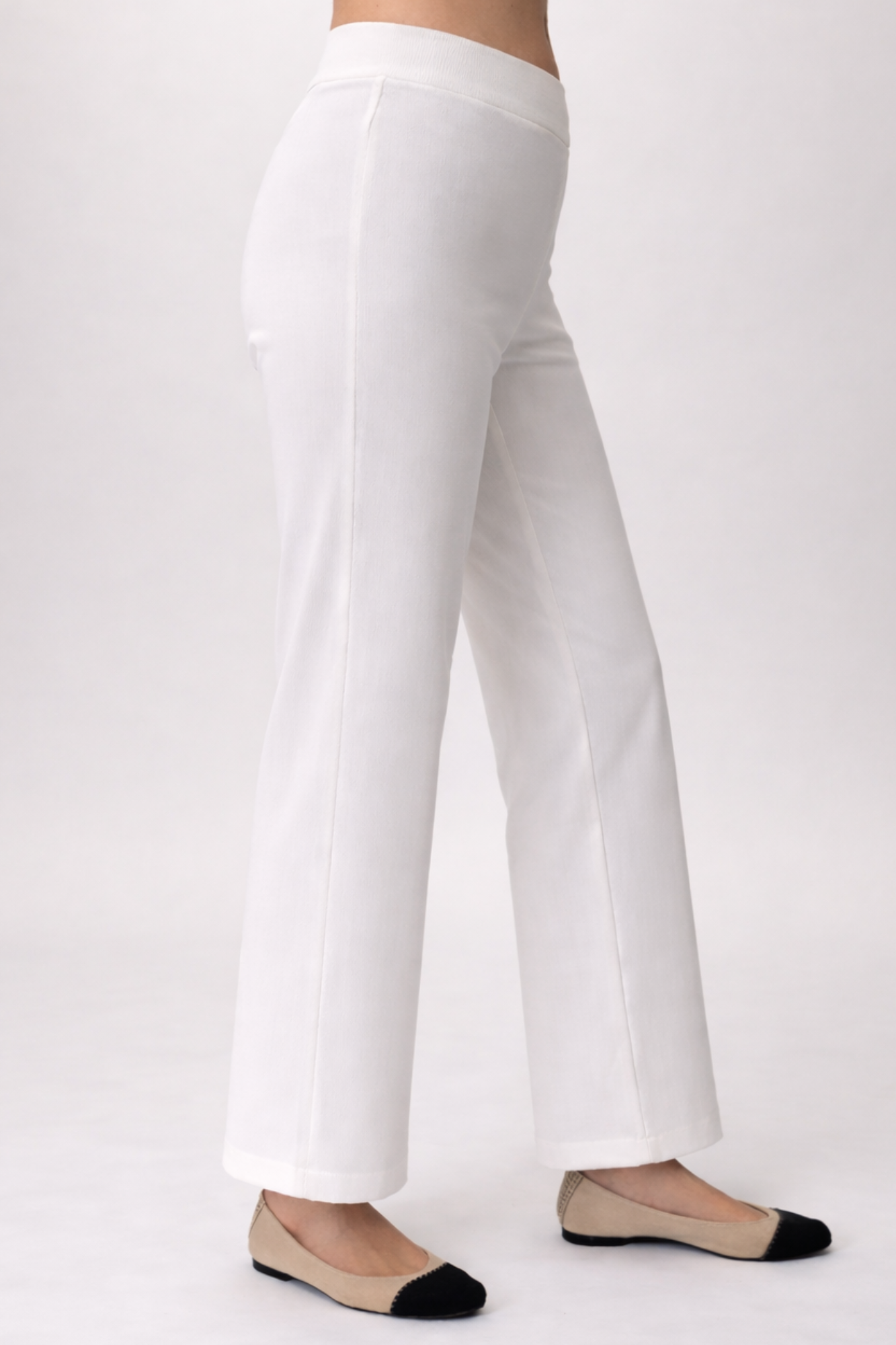 LIOR Women's High Rise Cropped Pull On Flare Pant  - "SIenna"