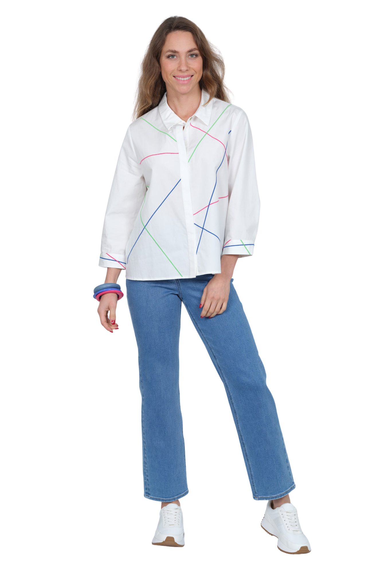 LIOR Women's Mom Jeans Relaxed Fit Straight Leg - "Juno"