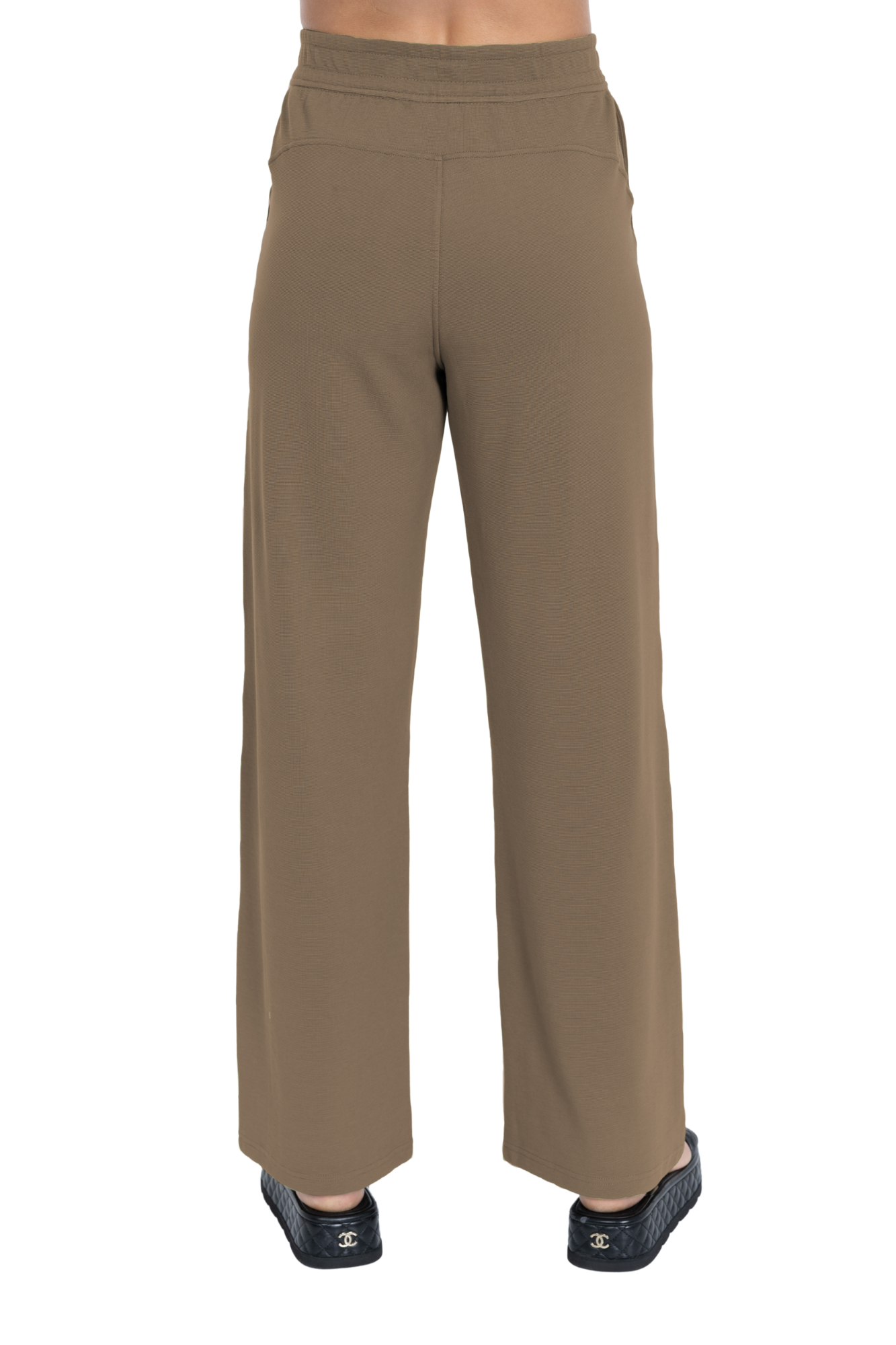 LIOR Women's Relaxed Leisure Straight Leg Pull On Pant With Pockets - "Zayda"