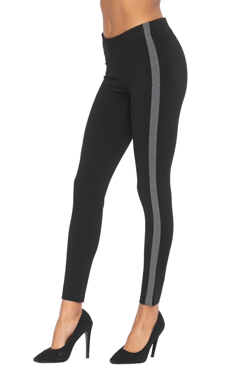 black dressy legging