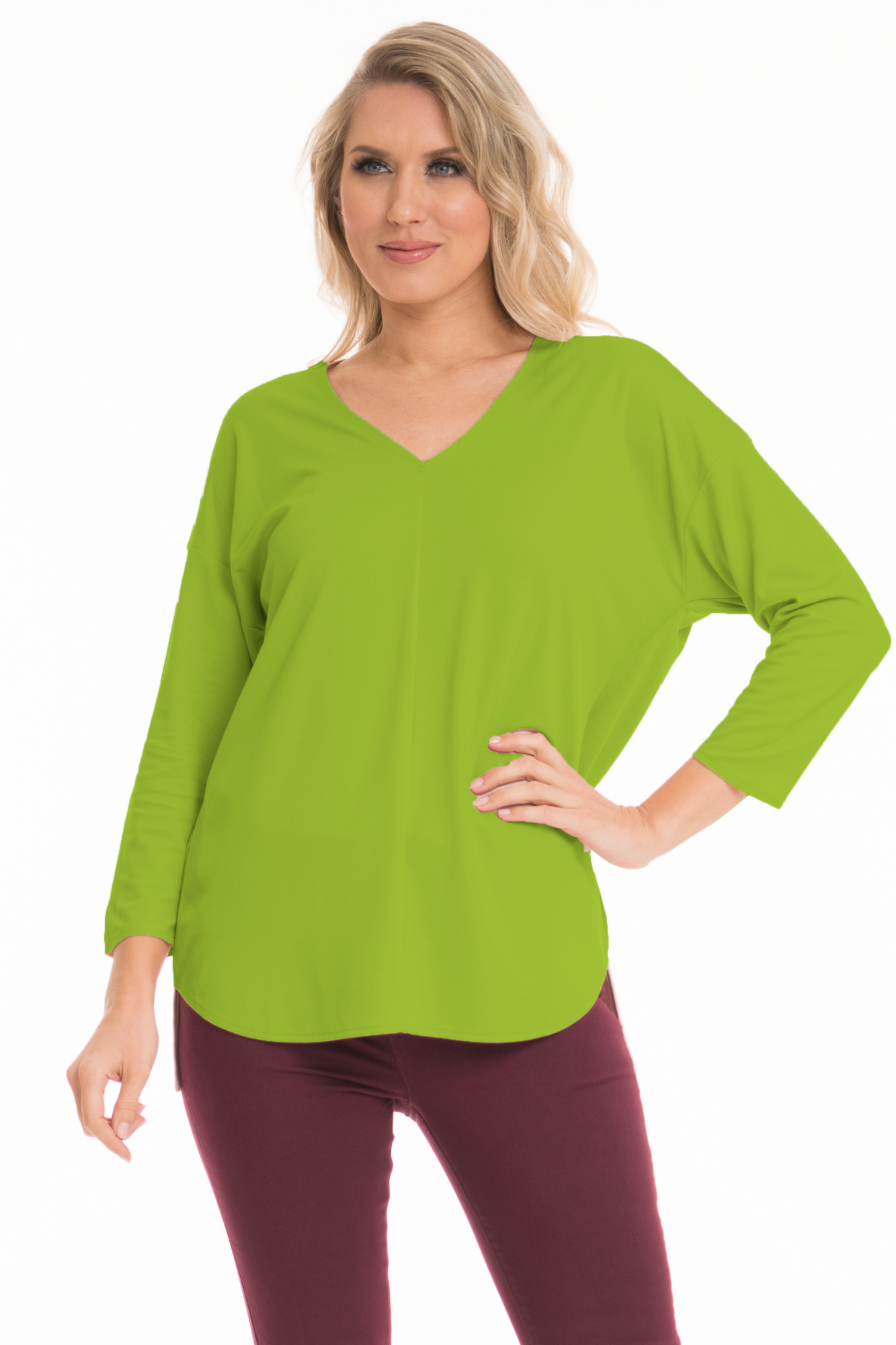 ZELDA PREMIUM KNIT 3/4 SLEEVE TOP LIOR