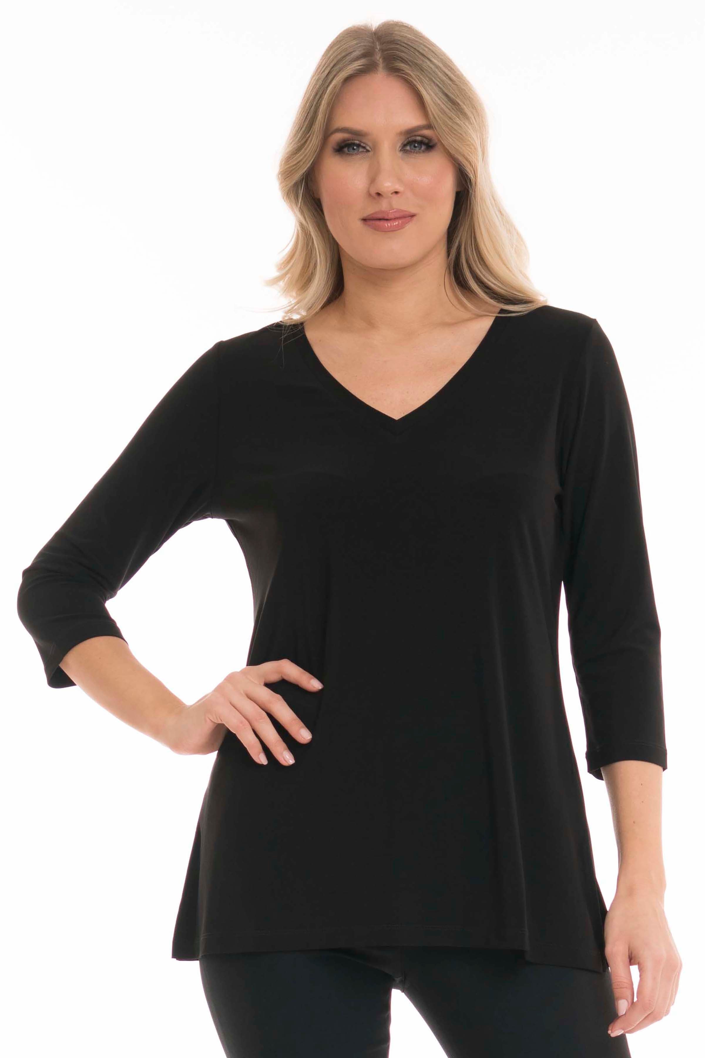 Valerie Mirelle V-neck Tunic - Perfectly Polished