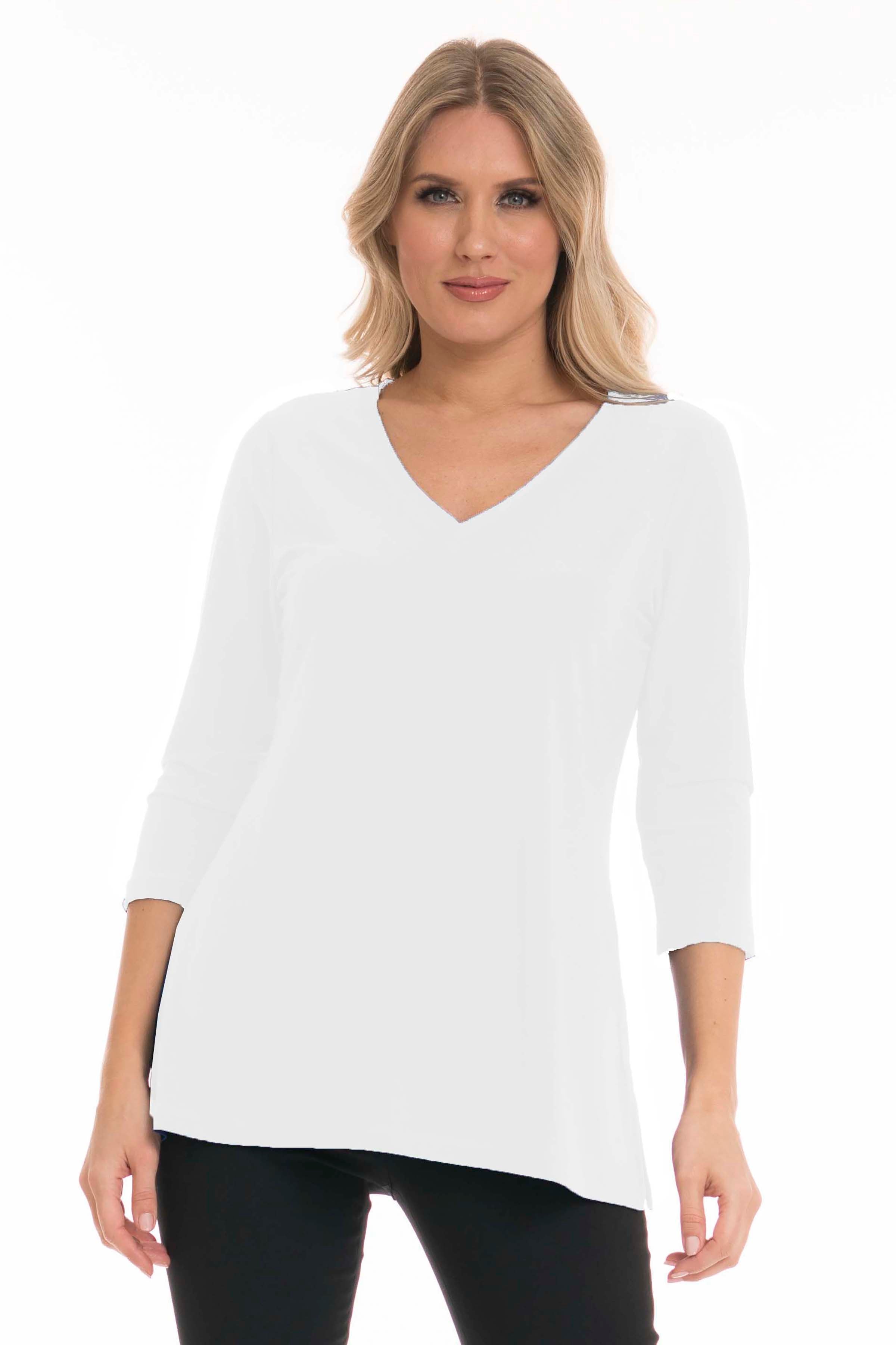 Valerie Mirelle V-neck Tunic - Perfectly Polished