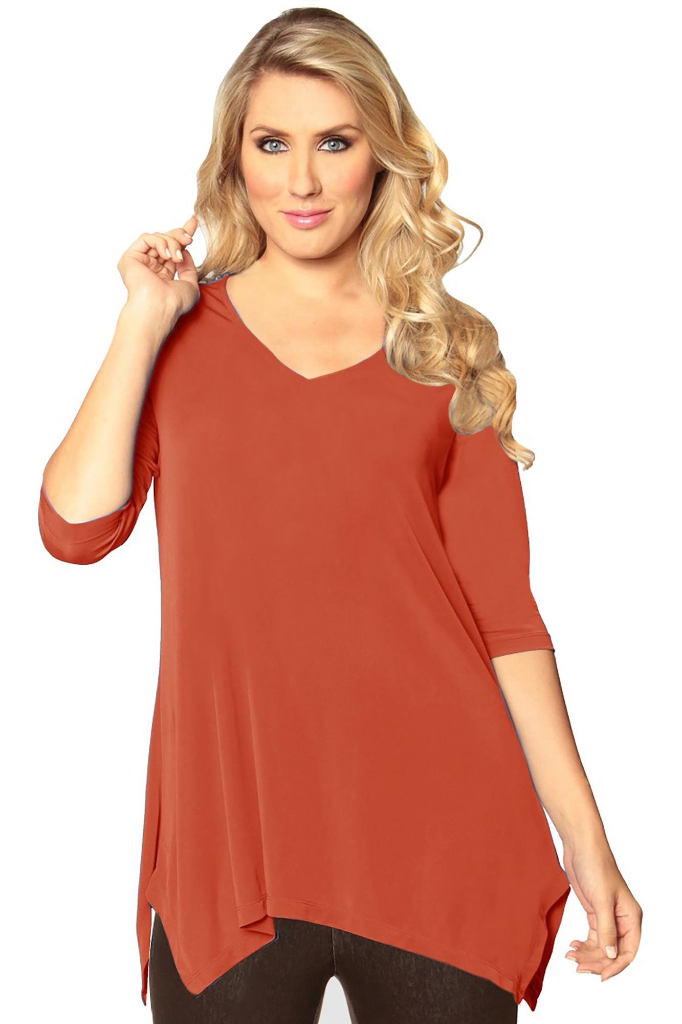 Deep Orange Tunic ADT